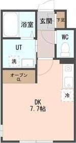 coffret（コフレ）西町北の間取り画像