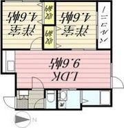 Many’s CourtN6の間取り画像