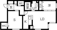 RESIDENCE SHINMEI 北円山の間取り画像