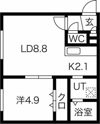HOUSE OF MARQUIS XI（ハウスオブマーキス1の間取り画像