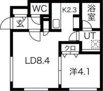 BAMBINI KOTONI（バンビーニコトニ）の間取り画像