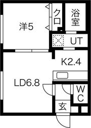 ヴェスタ平岸の間取り画像