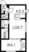 サンステージS5W12 B棟の間取り画像