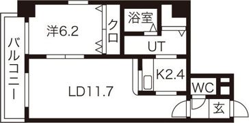 サンコート南4条の間取り画像