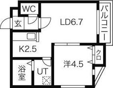 FORTRESS N18の間取り画像