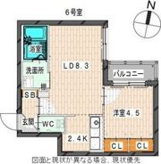 Alta Marea北大前（アルタマレーア北大前）の間取り画像