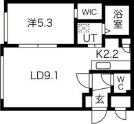 ディスティーノの間取り画像