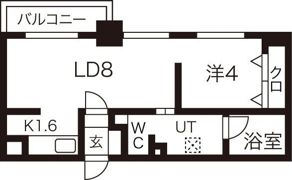 LEE厚別中央の間取り画像