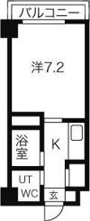 メープル北円山の間取り画像