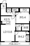 La Meridian Atsubetsuの間取り画像