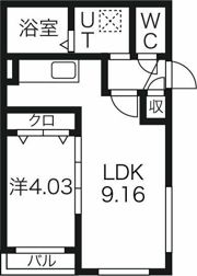 Nord Estの間取り画像