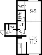 Persona新札幌の間取り画像