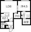 ブランシャール新さっぽろの間取り画像