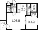 ベルチェドマーニの間取り画像