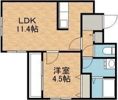 ワンダーハイム澄川の間取り画像