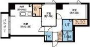 F018HIRAGISHIの間取り画像