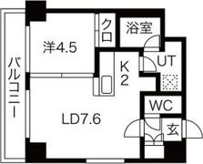 セントポーリア旭山公園通の間取り画像
