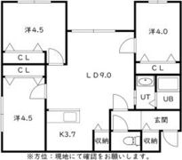 e’clat （エクラ）の間取り画像