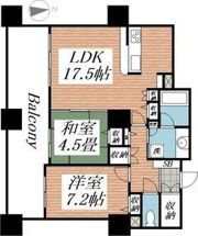 クリオ新札幌壱番館の間取り画像