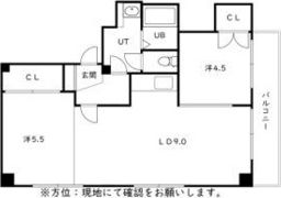 コーポN44（コーポエヌ44）の間取り画像