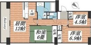 ノヴァ78の間取り画像