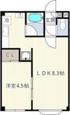 INOVE札幌南4条の間取り画像