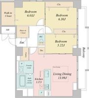 S-RESIDENCE大通公園admirioの間取り画像