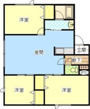 こぶしハイツCの間取り画像