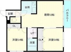 サンライン山鼻の間取り画像