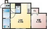 グランソアレ西町の間取り画像