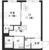 Rent菊水（レント菊水）の間取り画像