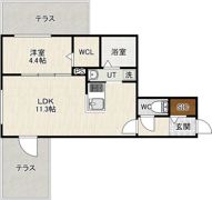 GRAND東札幌の間取り画像