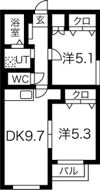 NEST円山の間取り画像