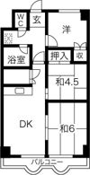 セントラルコーポ22の間取り画像