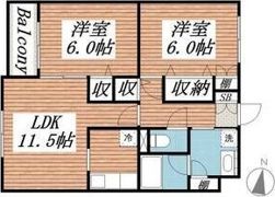 デベックス217の間取り画像