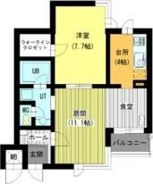 藤井ビル裏参道の間取り画像