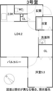 LA FRAISE MISONOの間取り画像