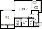 キャステル南郷の間取り画像