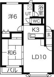 ポールスタードムスの間取り画像