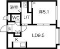 平岸アペリオの間取り画像