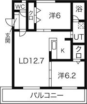 香風館 壱番の間取り画像