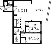 Ottimo Livello（オッティモ リヴェッロ）の間取り画像