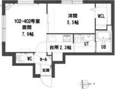 グランメール澄川の間取り画像