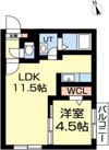 グランフィーノ福住の間取り画像