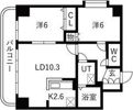 ヴィアーレ20の間取り画像
