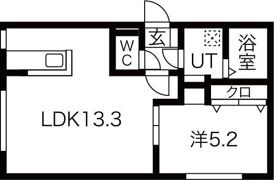 フォレスト月寒東の間取り画像