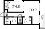 グランメゾン栄通の間取り画像