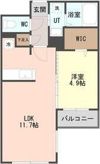 CARRERA行啓通の間取り画像