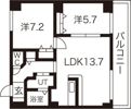 EF TOWN 2ndの間取り画像