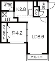 セレーノ ヴェルデの間取り画像